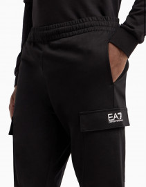 EA7 Хлопковые карго-брюки Core Identity